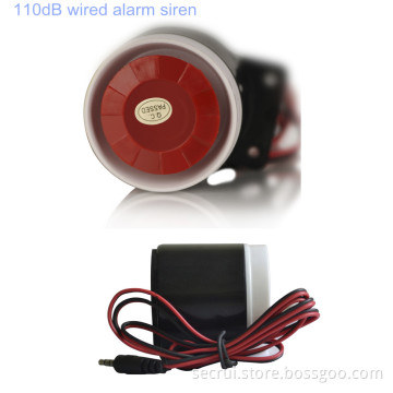 Safety Guard Wired 110dB High Decibel Alarm Siren (KR-P07)